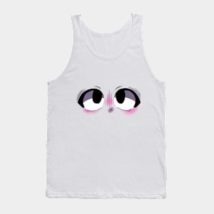 Cute anime eyes cartoon eyes Tank Top